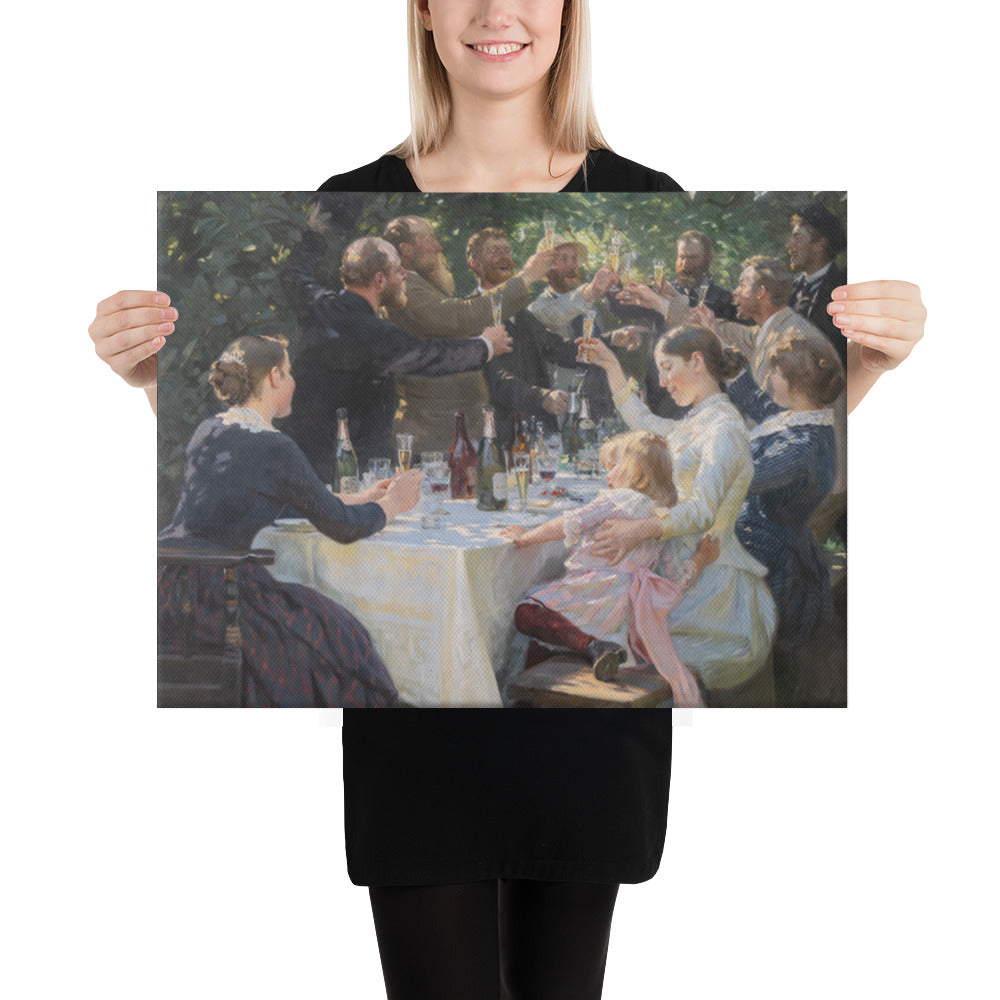 Peder Severin Krøyer - Hip, Hip, Hurrah! Artists’ Party, Skagen - Premium Canvas