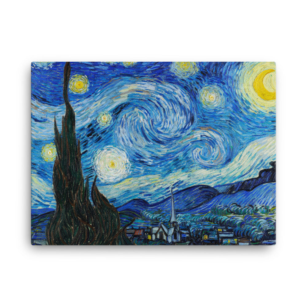 Vincent van Gogh - Starry Night - Premium Canvas