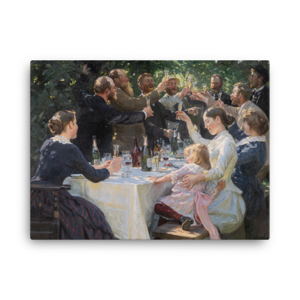 Peder Severin Krøyer - Hip, Hip, Hurrah! Artists’ Party, Skagen - Premium Canvas