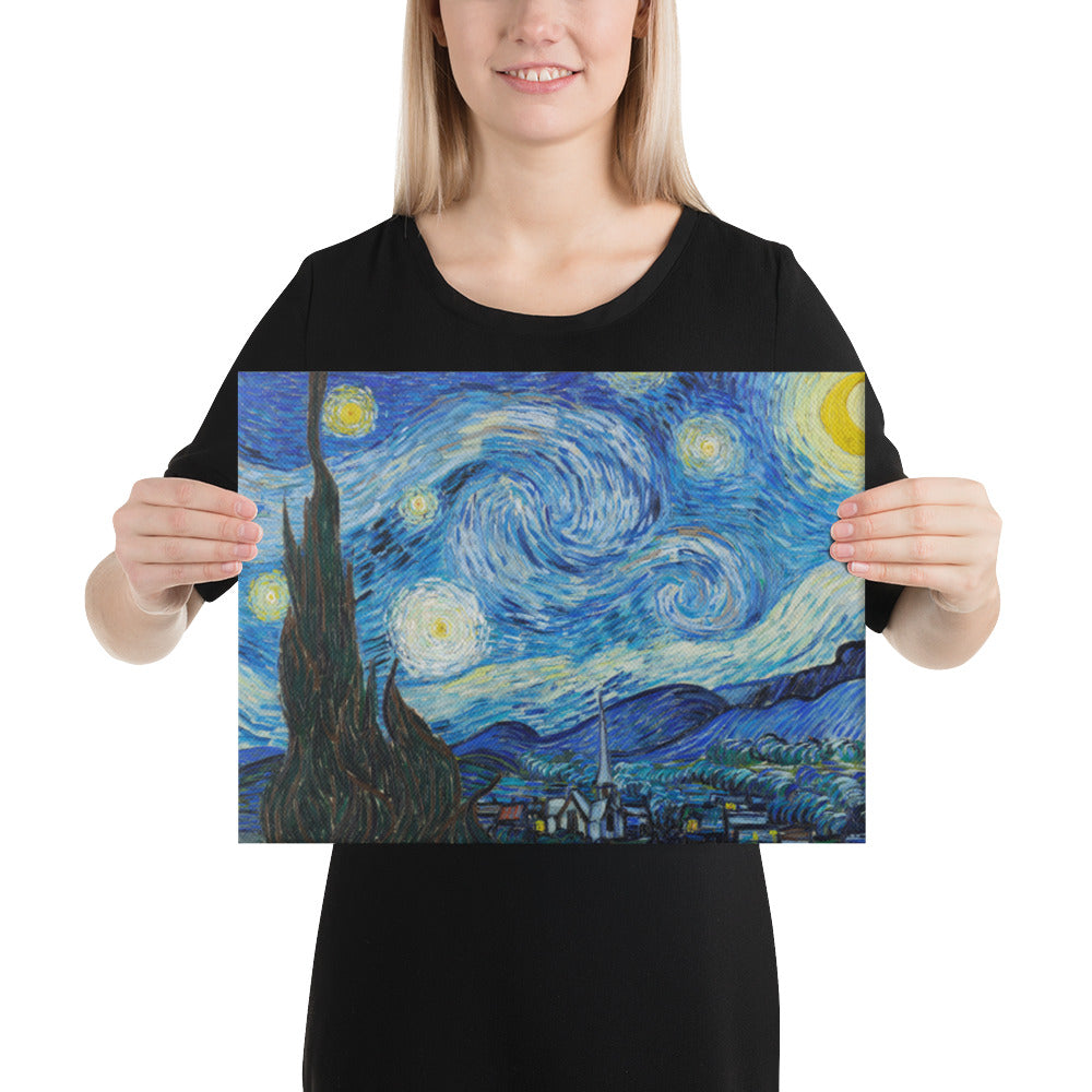 Vincent van Gogh - Starry Night - Premium Canvas