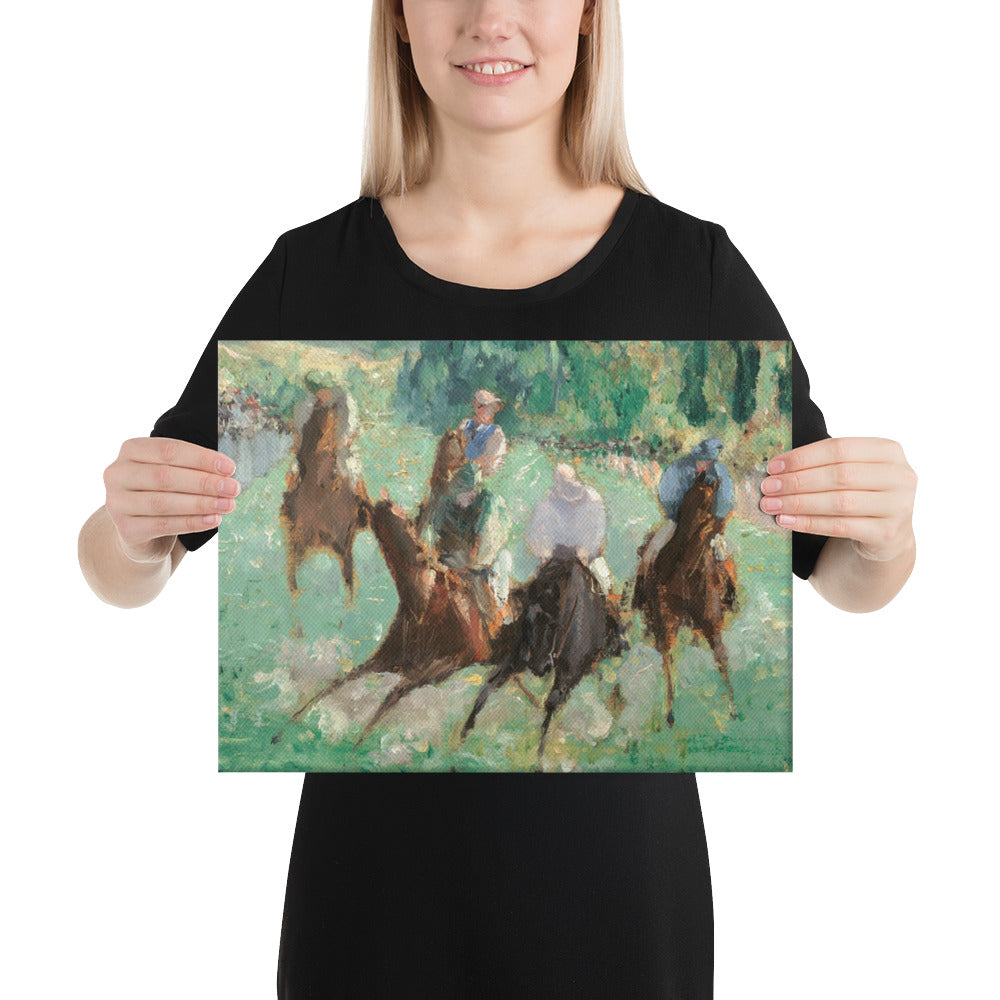 Edouard Manet - At the Races - Premium Canvas