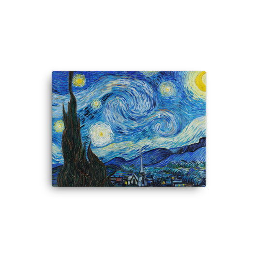 Vincent van Gogh - Noche estrellada - Lienzo premium