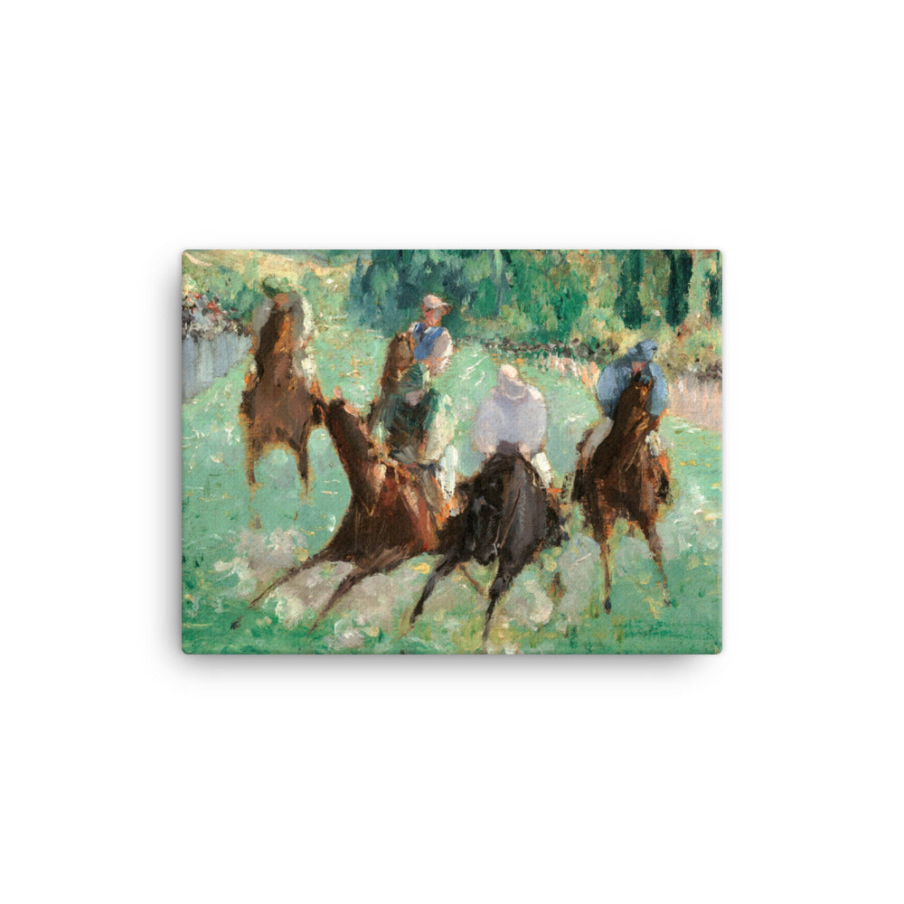 Edouard Manet - At the Races - Premium Canvas