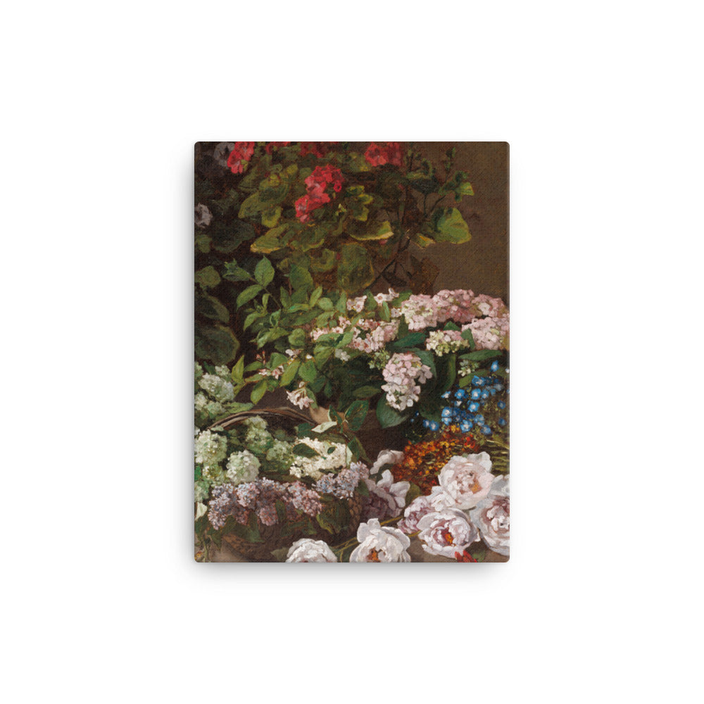 Claude Monet - Spring Flowers - Premium Canvas