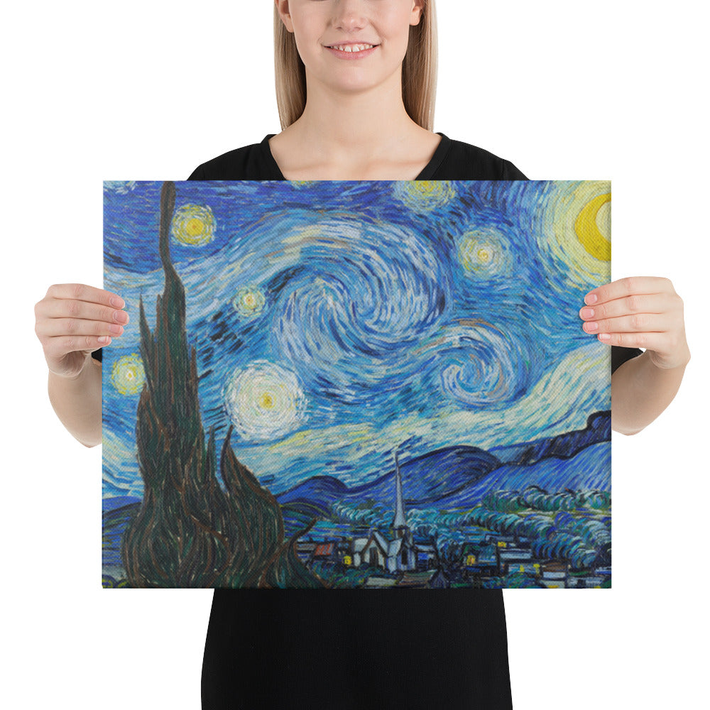 Vincent van Gogh - Starry Night - Premium Canvas