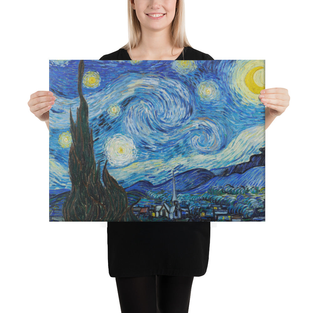 Vincent van Gogh - Starry Night - Premium Canvas