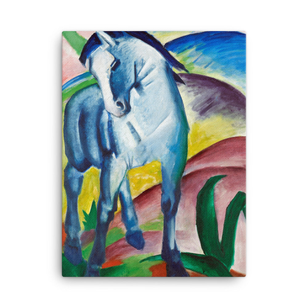 Franz Marc - Caballo azul I - Lienzo premium