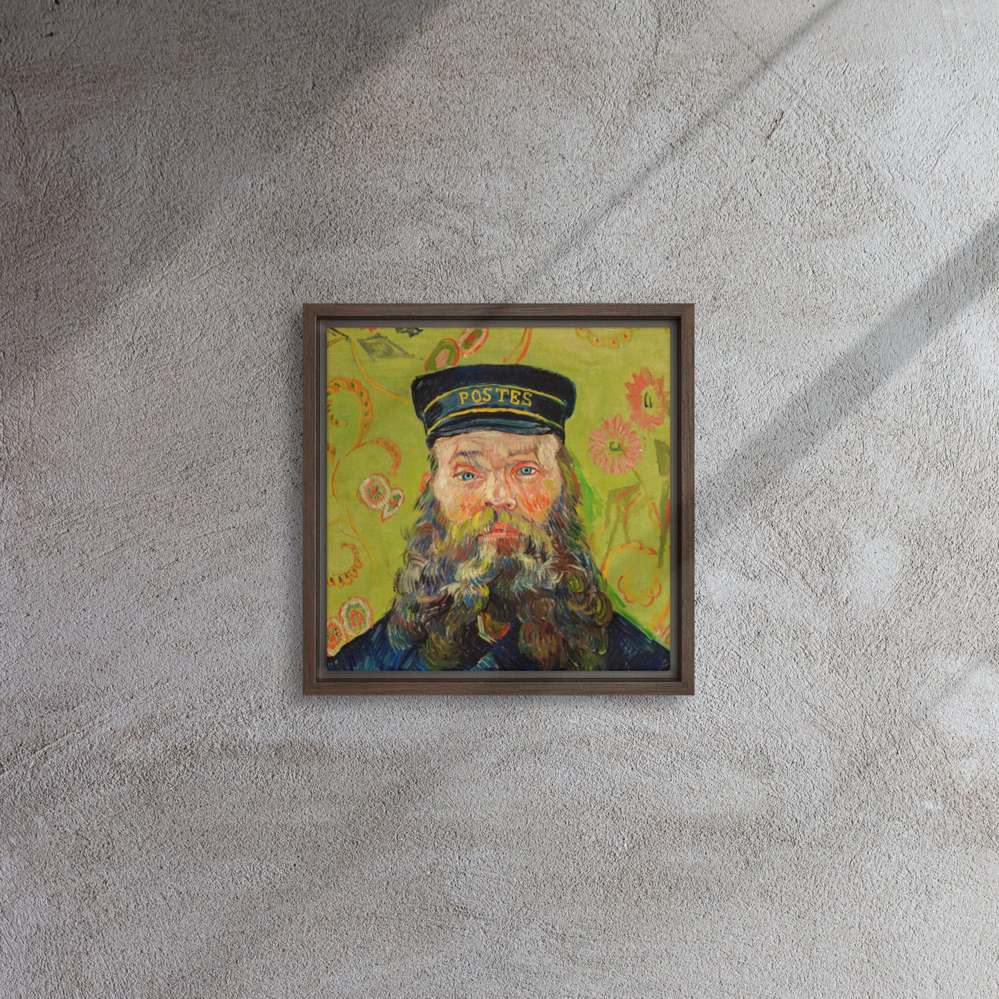 Vincent van Gogh - The Postman (Joseph Roulin) Framed Canvas