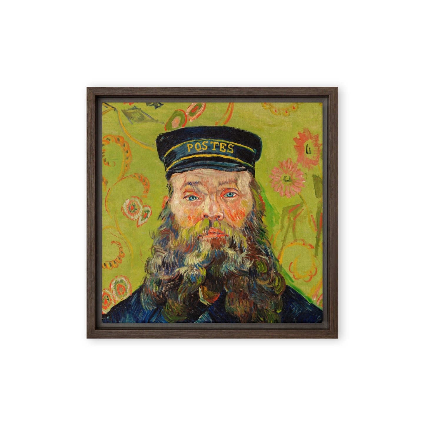 Vincent van Gogh - The Postman (Joseph Roulin) Framed Canvas