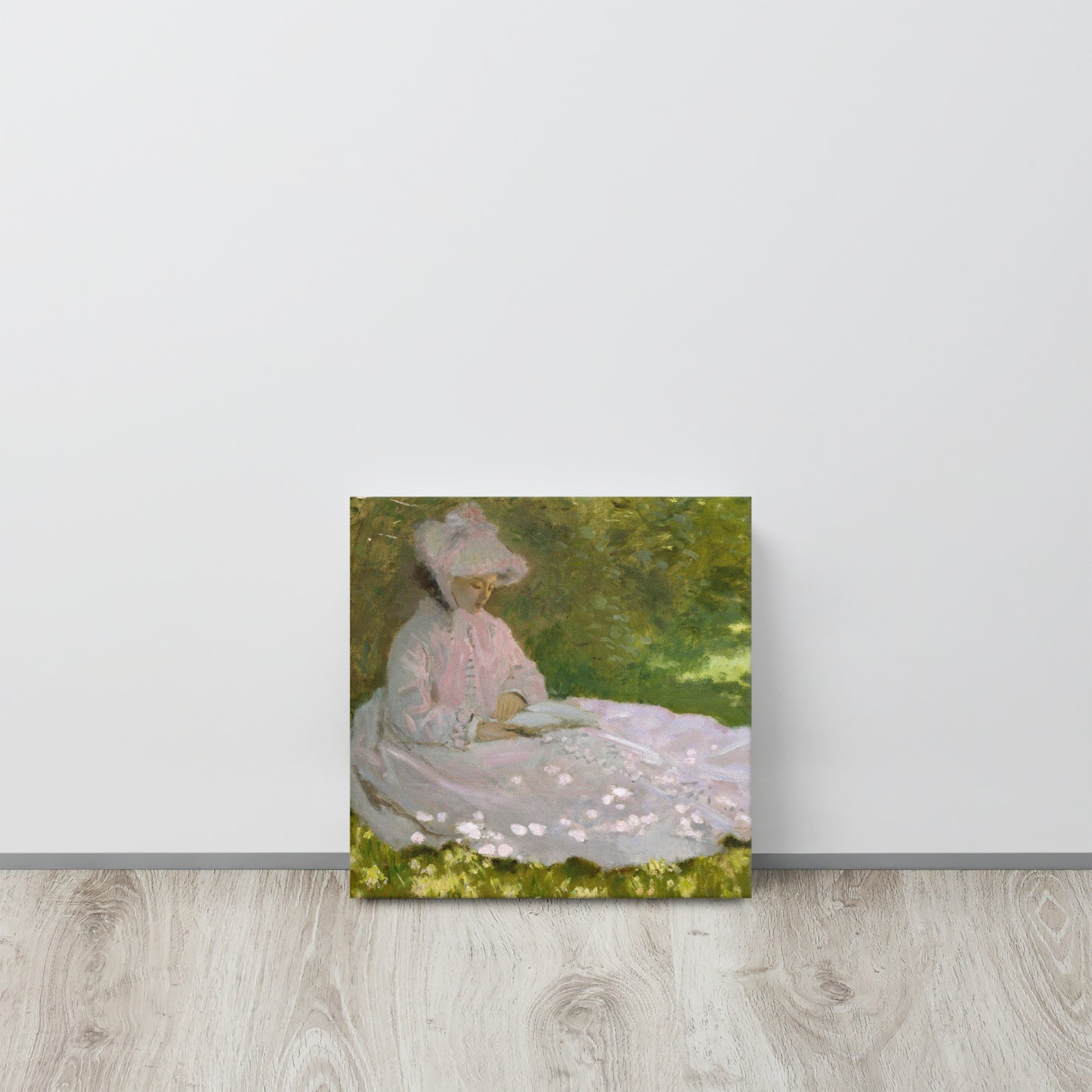 Claude Monet - Springtime - Slim Canvas