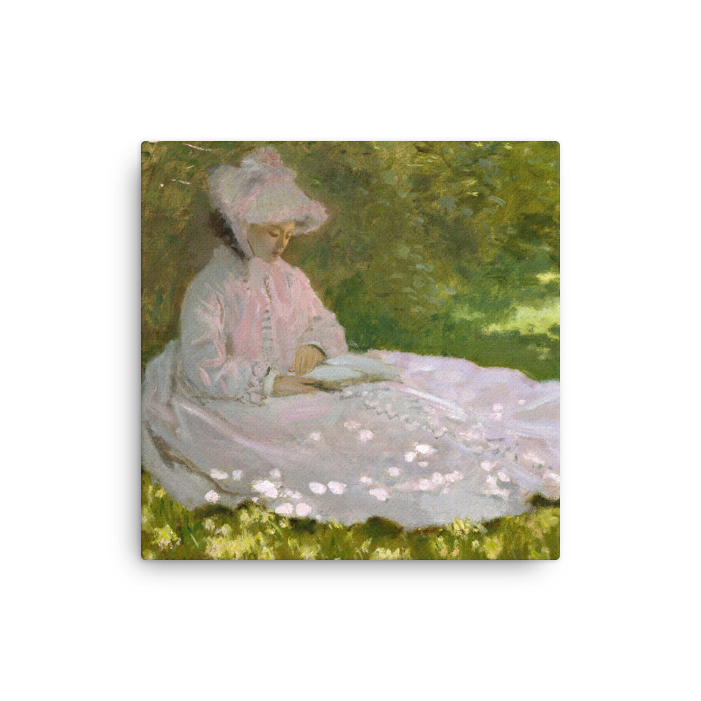 Claude Monet - Springtime - Slim Canvas