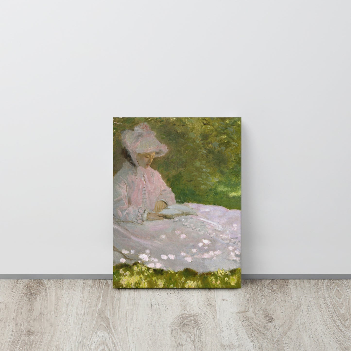 Claude Monet - Springtime - Slim Canvas