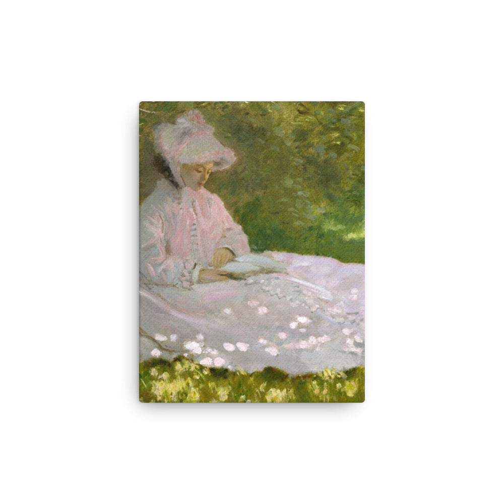 Claude Monet - Springtime - Slim Canvas