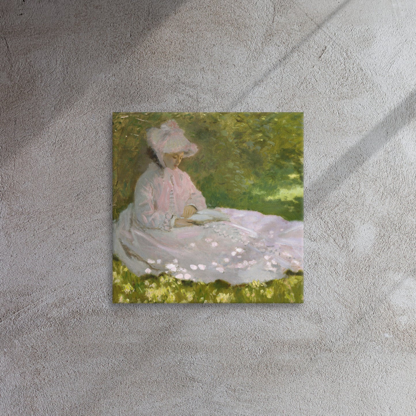 Claude Monet - Springtime - Slim Canvas