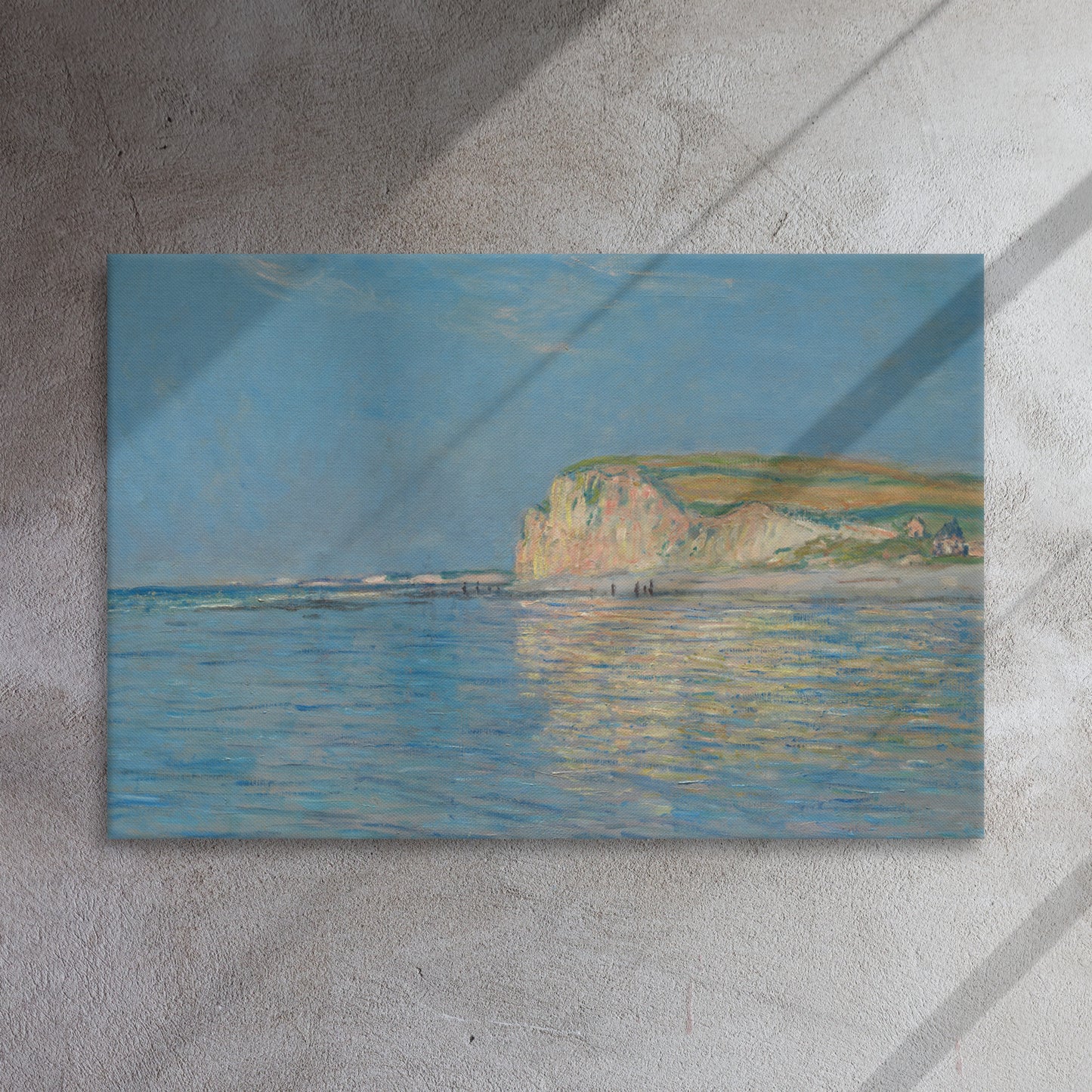 Claude Monet - Low Tide at Pourville - Slim canvas